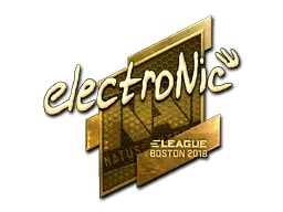 electronic (золотая)