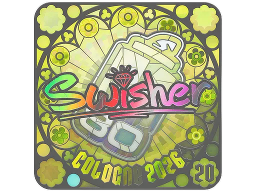 Swisher (holografická s umístěním)
