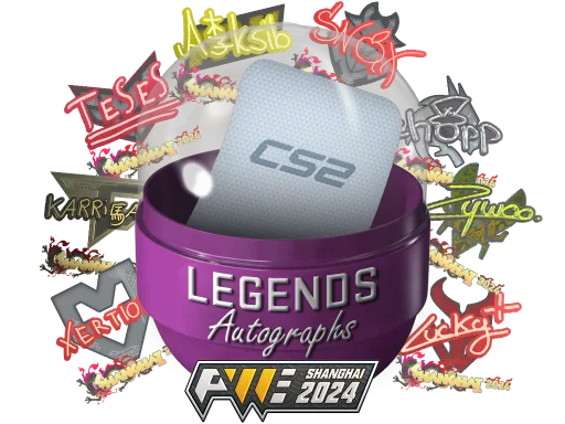 Autogrammkapsel | Legenden | Shanghai 2024