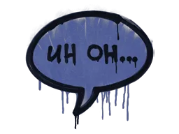 Uh Oh (SWAT Blue)