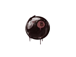 8-Ball (Brick Red)