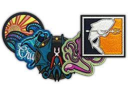 Collezione di toppe dell'Operazione Riptide
