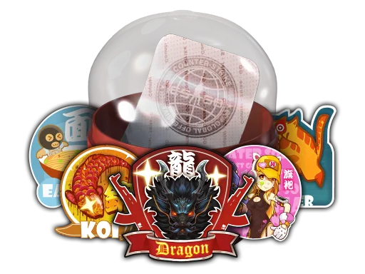 Cápsula de pegatinas de Perfect World 1