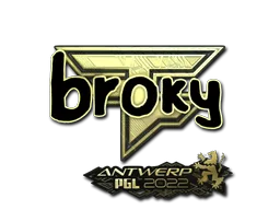 broky (zlatá)