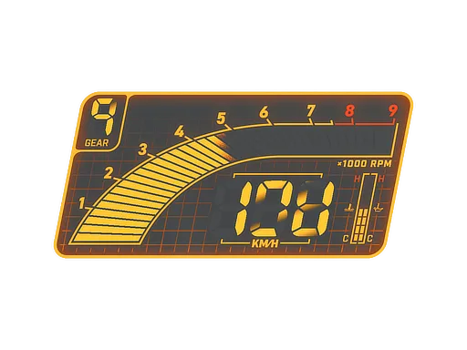 Digital Dashboard (Lenticular)