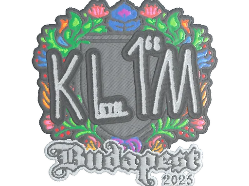 kl1m (Embroidered) | Budapest 2025