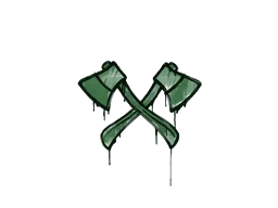 X-Axes (Jungle Green)