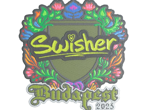 Swisher (vyšívaná)