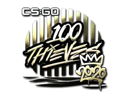 100 Thieves（金色）| 2020 RMR