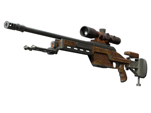 SSG 08 | Orange Filigree