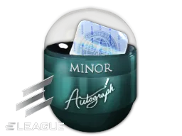 Autogrammkapsel | Minor-Herausforderer | Boston 2018