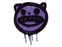Happy Cat (Monster Purple)