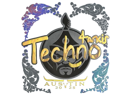 Techno4K (holograficzna)