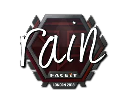 rain | London 2018