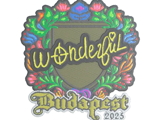 w0nderful (Gestickt)
