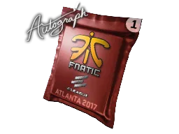 Autogrammkapsel | Fnatic | Atlanta 2017