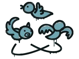 Dizzy (Wire Blue)