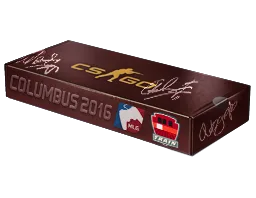 Pacchetto di souvenir di Train del MLG Columbus del 2016