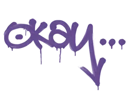 Okay (Monster Purple)