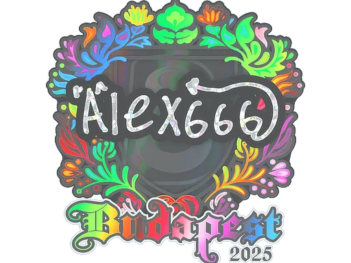 alex666 (holografická)