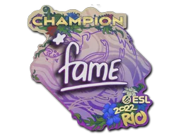 fame（冠军）| 2022年里约热内卢锦标赛