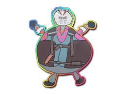 Poorly Drawn Bloody Darryl (Holo)
