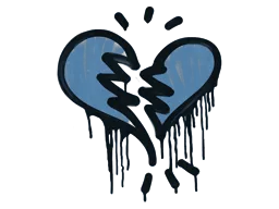 Broken Heart (Monarch Blue)