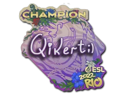 qikert（冠军）| 2022年里约热内卢锦标赛