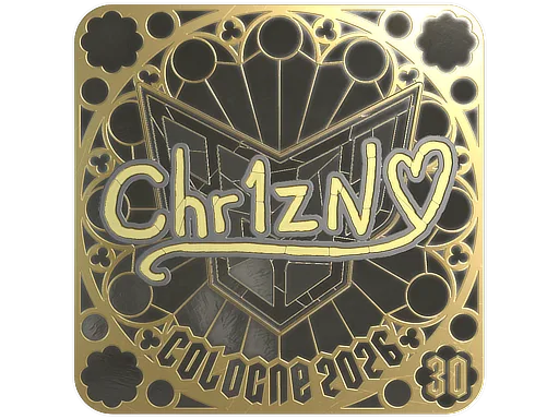 Chr1zN (zlatá s umístěním)