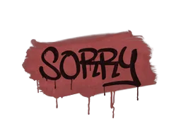 Sorry (Blood Red)