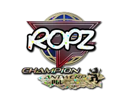 ropz (сяйниста, чемпіон)