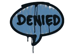 Denied (Monarch Blue)