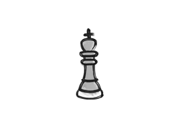 Chess King (Shark White)