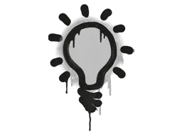 Lightbulb (Shark White)