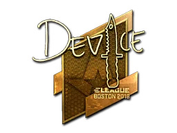 device (ゴールド)