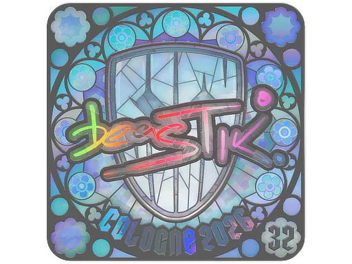 beastik (holografická s umístěním)