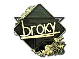 broky (zlatá)