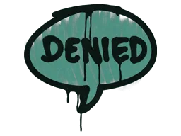 Denied (Frog Green)