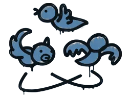 Dizzy (Monarch Blue)