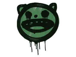 Happy Cat (Jungle Green)