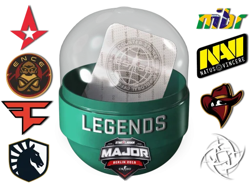 Legendele Berlin 2019 (Holo/Înfoliat)
