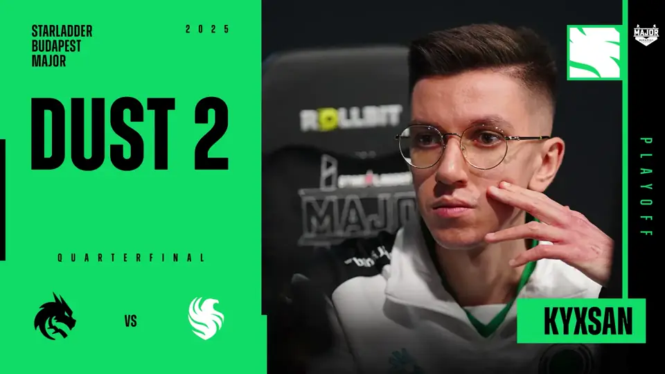 kyxsan vs Spirit on Dust II
