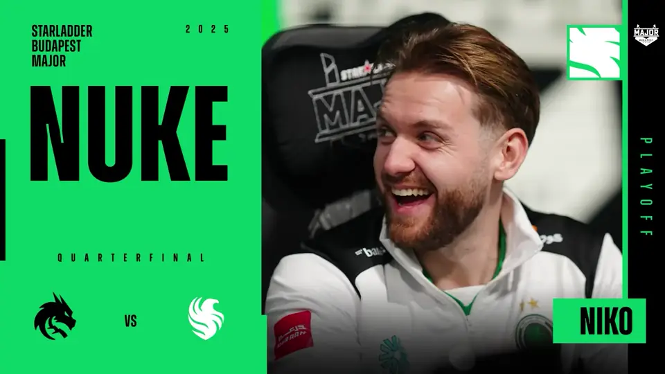 NiKo vs Spirit on Nuke