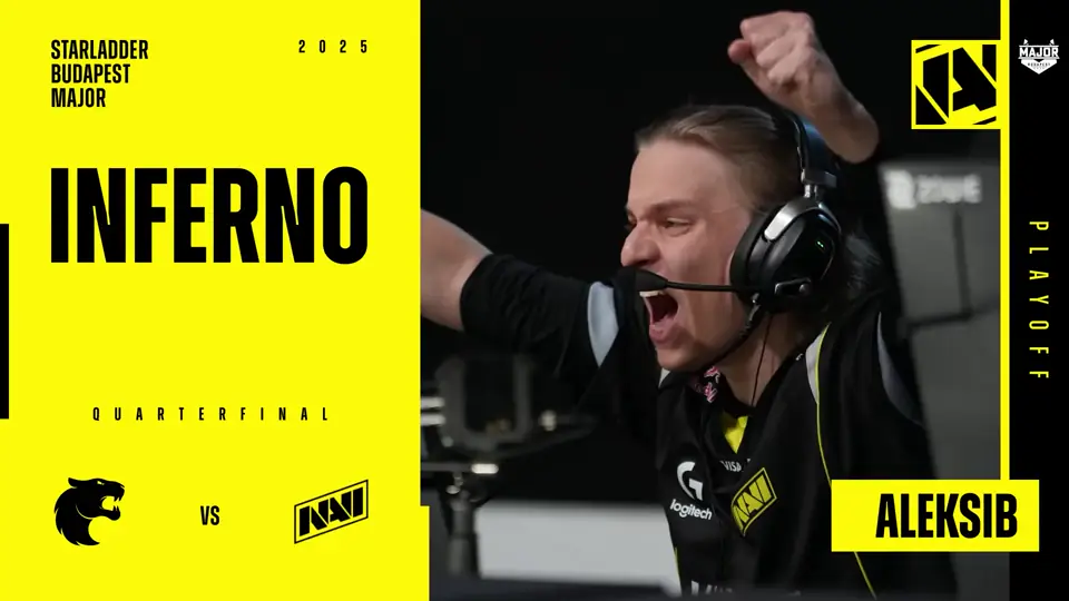 Aleksib vs FURIA on Inferno