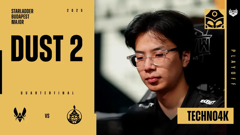Techno4K vs Vitality on Dust II