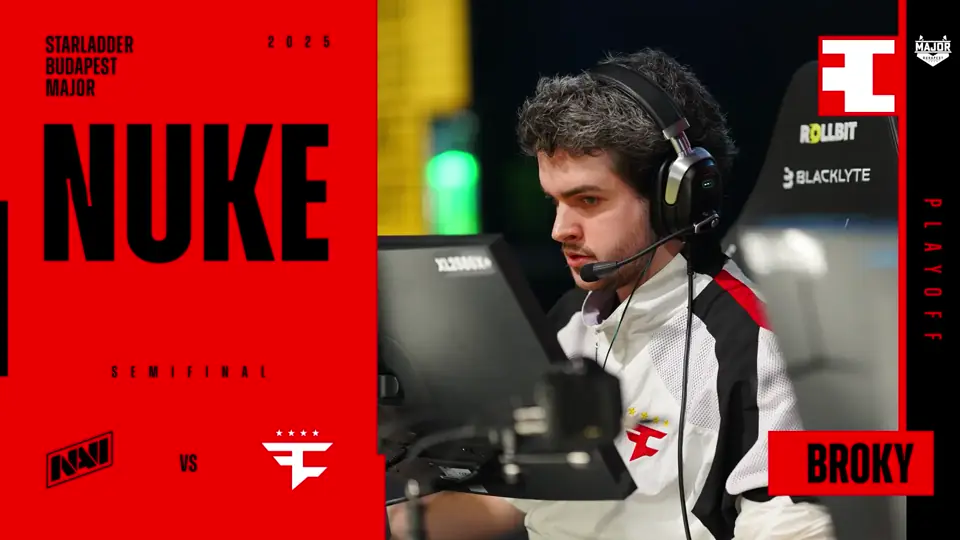 broky vs Natus Vincere on Nuke