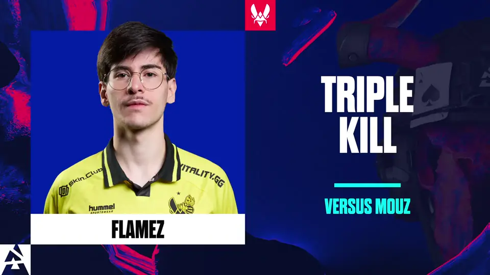 flameZ Triple Kill vs MOUZ