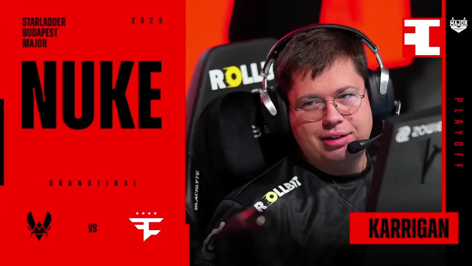 karrigan vs Vitality on Nuke