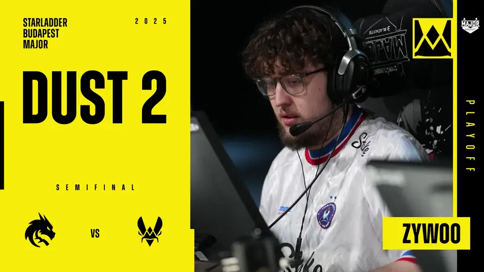 ZywOo vs Spirit on Dust II