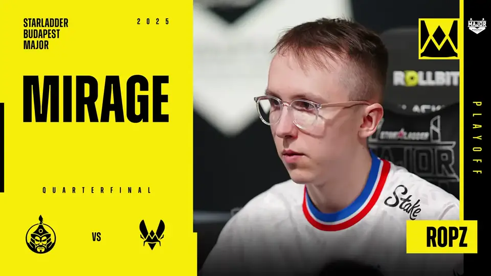 ropz vs The MongolZ on Mirage